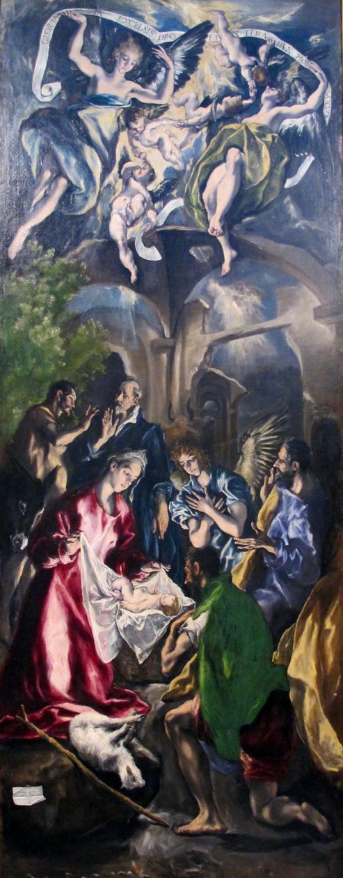 A pásztorok imádása alkotó: El Greco