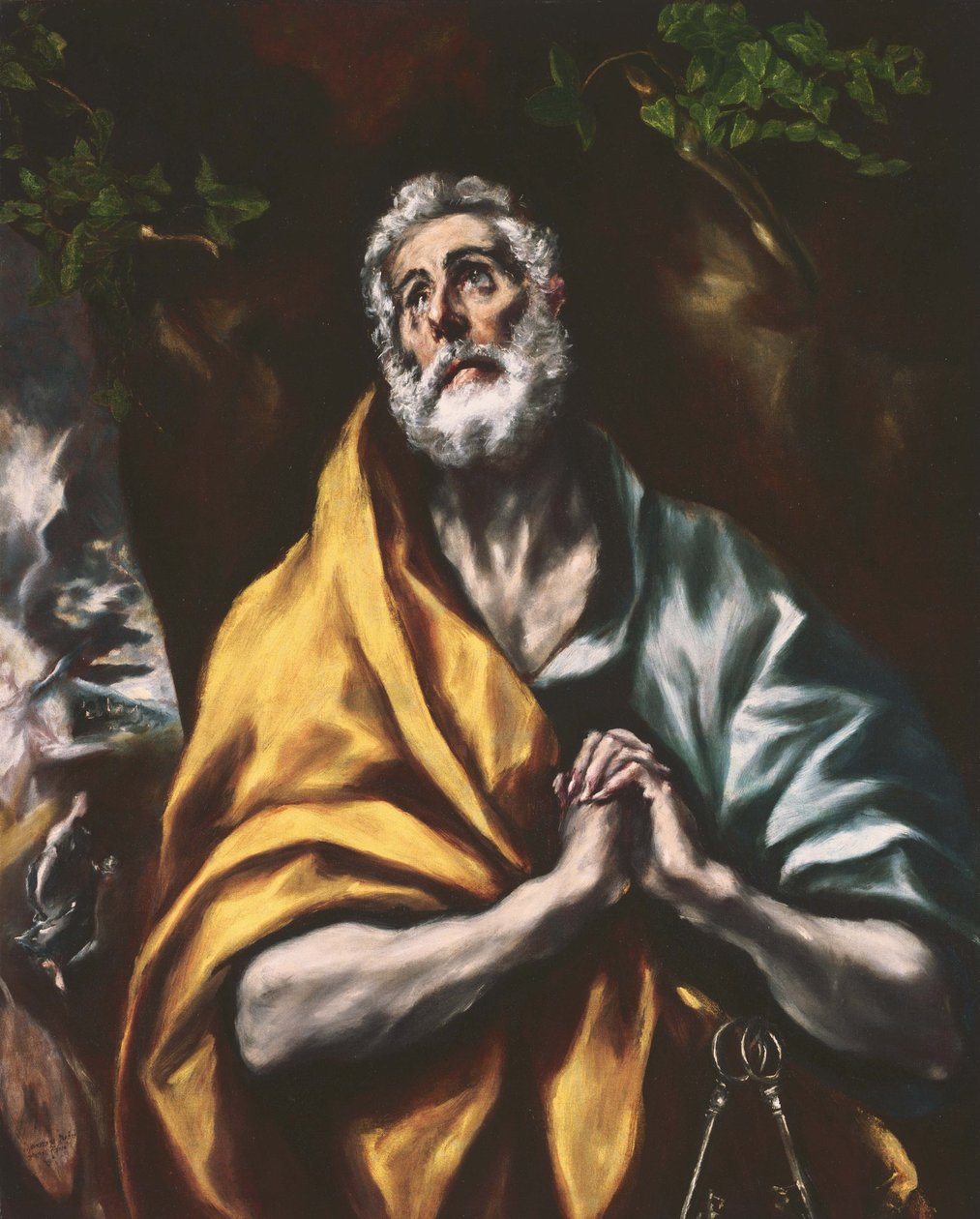 A bűnbánó Szent Péter alkotó: El Greco