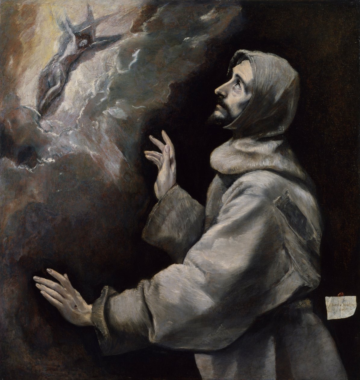 Szent Ferenc a stigmaták fogadása alkotó: El Greco