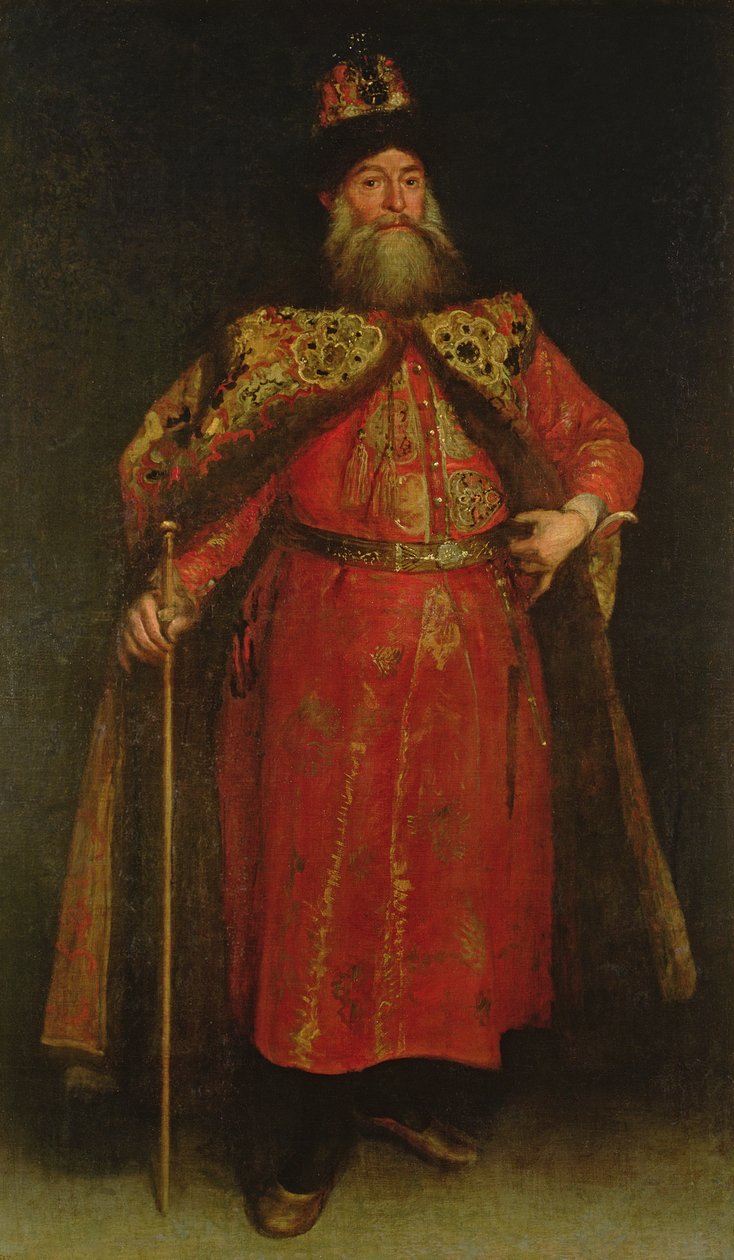 Piotr Ivanowitz Potemkin orosz nagykövet, 1681 alkotó: Don Juan Carreno de Miranda