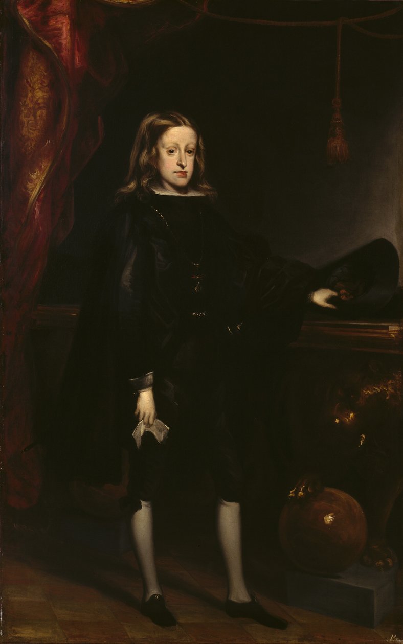 Károly, Spanyolország királya, 1673 körül (olaj, vászon) alkotó: Don Juan Carreno de Miranda