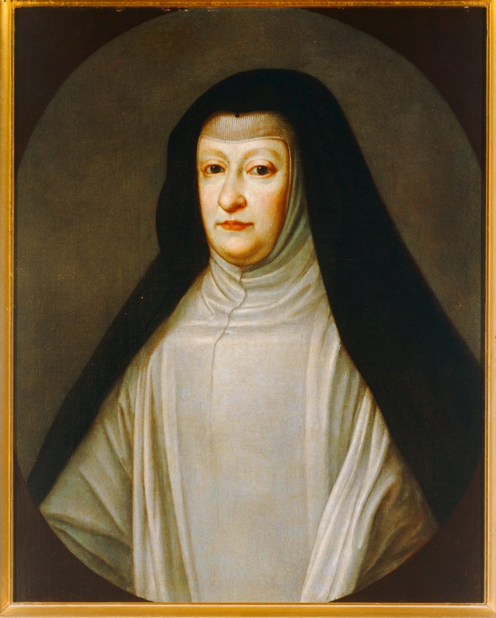 Mária osztrák Marianne, III. Ferdinánd lánya, IV. Fülöp felesége, nagybátyja ... alkotó: Don Juan Carreno de Miranda