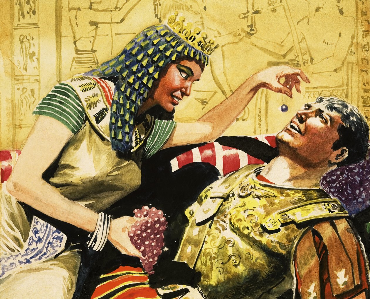 Kleopátra és Caesar alkotó: Don Lawrence