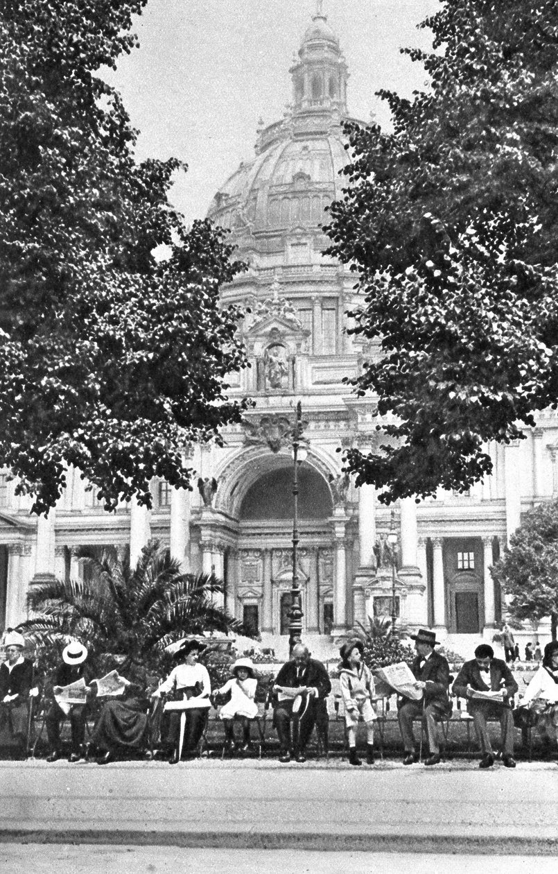 Berlini katedrális, Berlin, Németország, 1922. alkotó: Donald McLeish