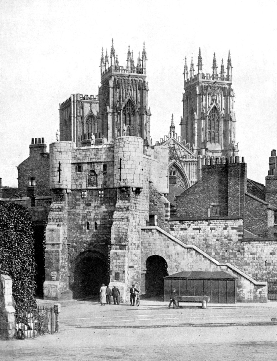 Bootham Bar, York, North Yorkshire, 1924-1926. alkotó: Donald McLeish