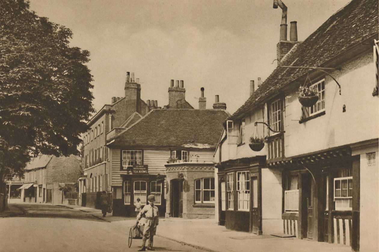 Church Street, Chiswick, A régebben a Burlington Arms, c1935. alkotó: Donald McLeish