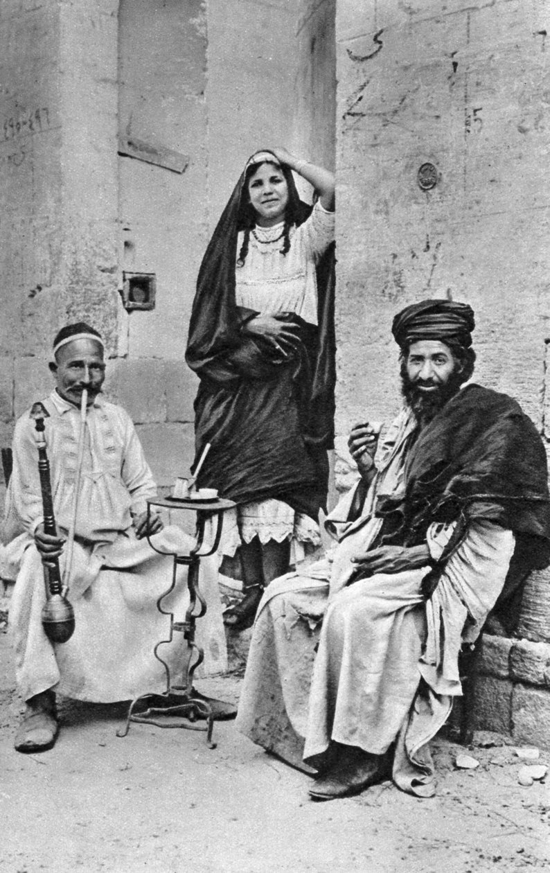 Kairó népe, Egyiptom, 1922 alkotó: Donald McLeish
