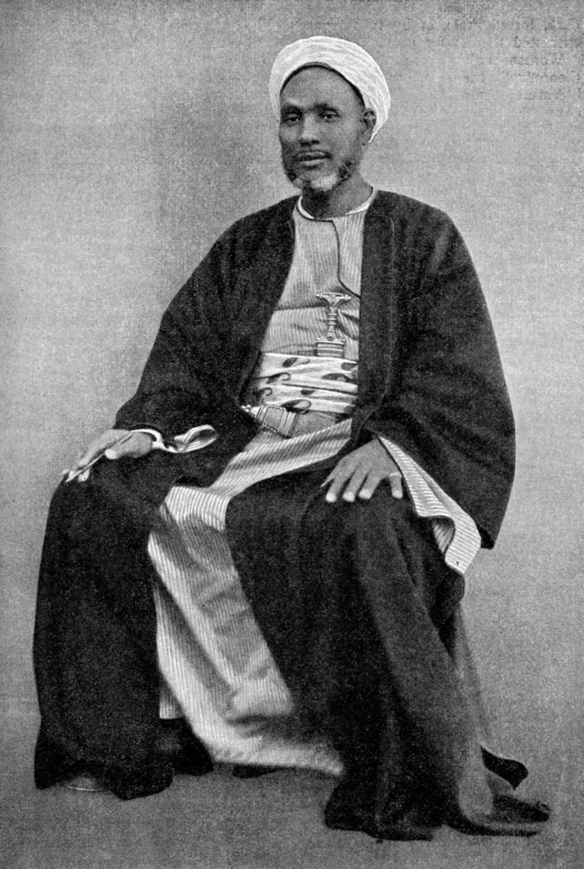 A Seyid, Mustapha el Idrisi, Dél-Arábia, 1922. alkotó: Donald McLeish