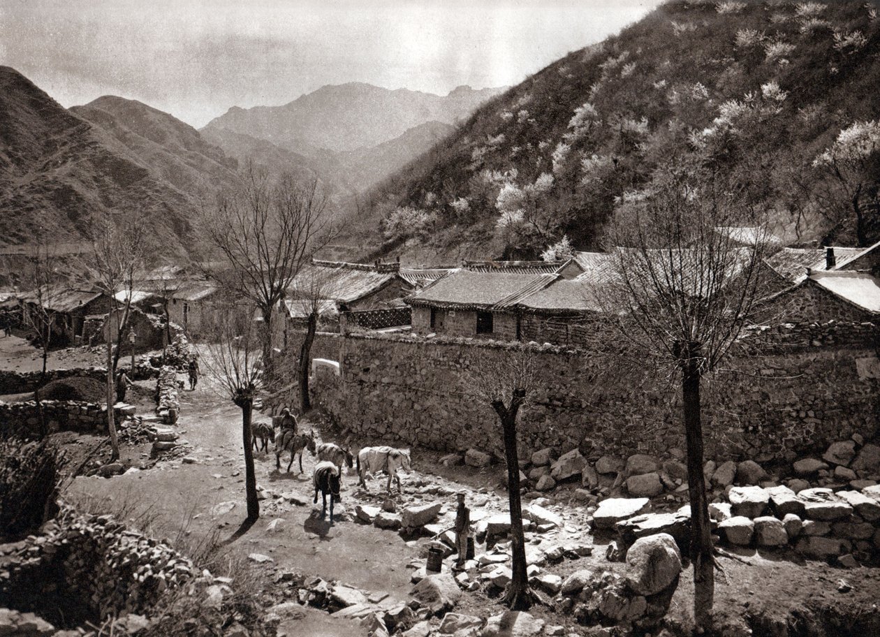 A Nankou-hágó, Peking közelében alkotó: Donald Mennie