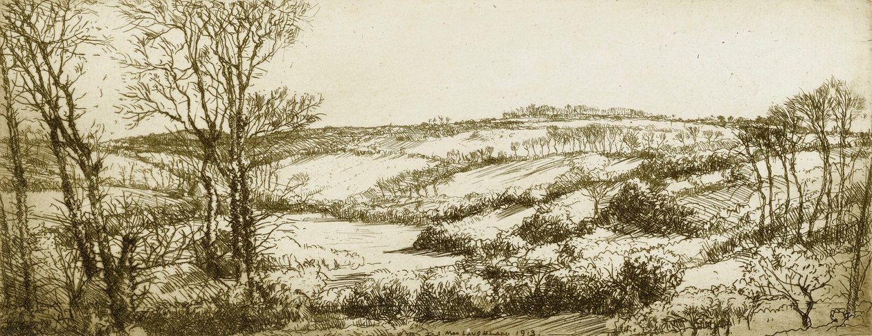 Cornish Landscape no. 1 alkotó: Donald Shaw MacLaughlan