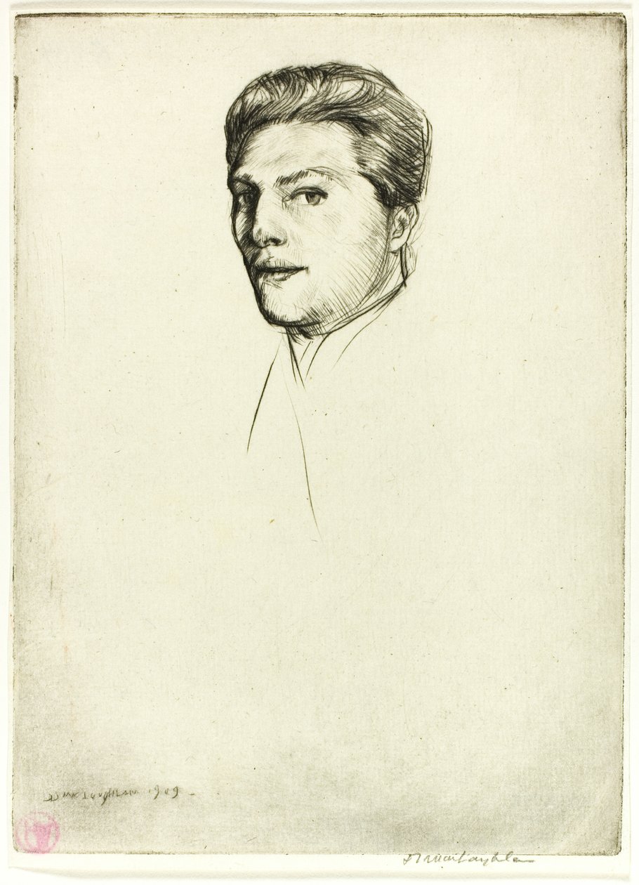 Ötös számú szárazhegy: Portré alkotó: Donald Shaw MacLaughlan