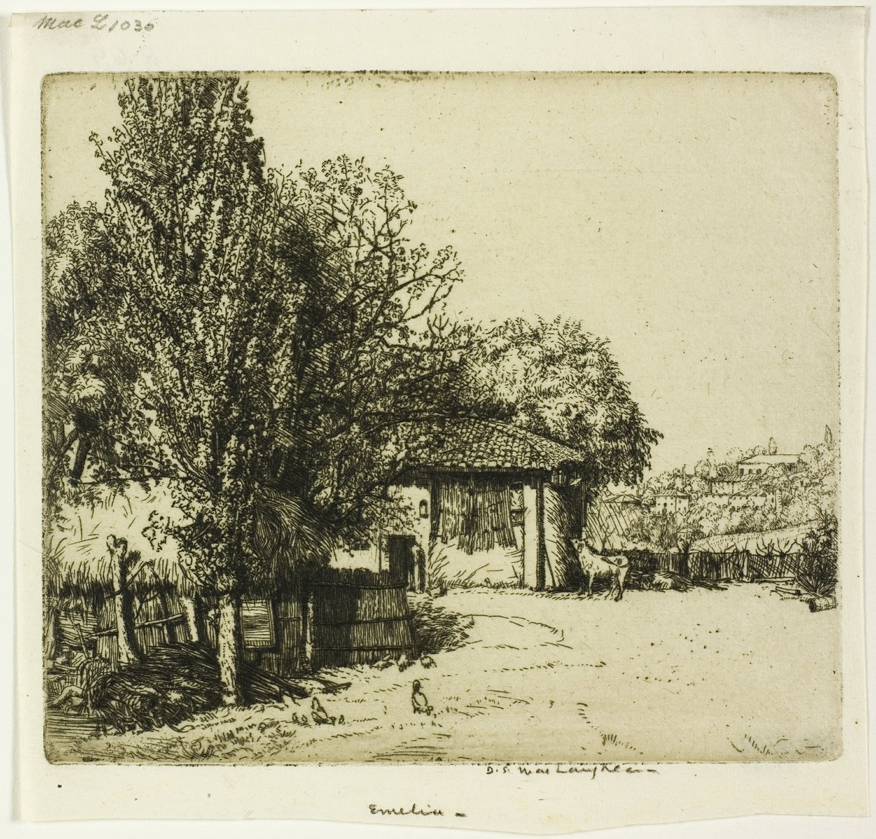 Emelia, Olaszország alkotó: Donald Shaw MacLaughlan