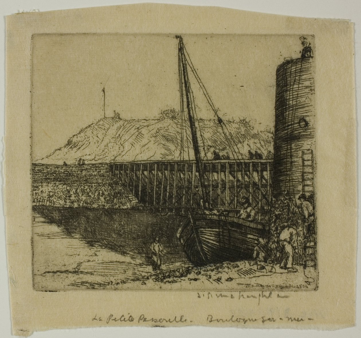 Az átjáró, Boulogne alkotó: Donald Shaw MacLaughlan