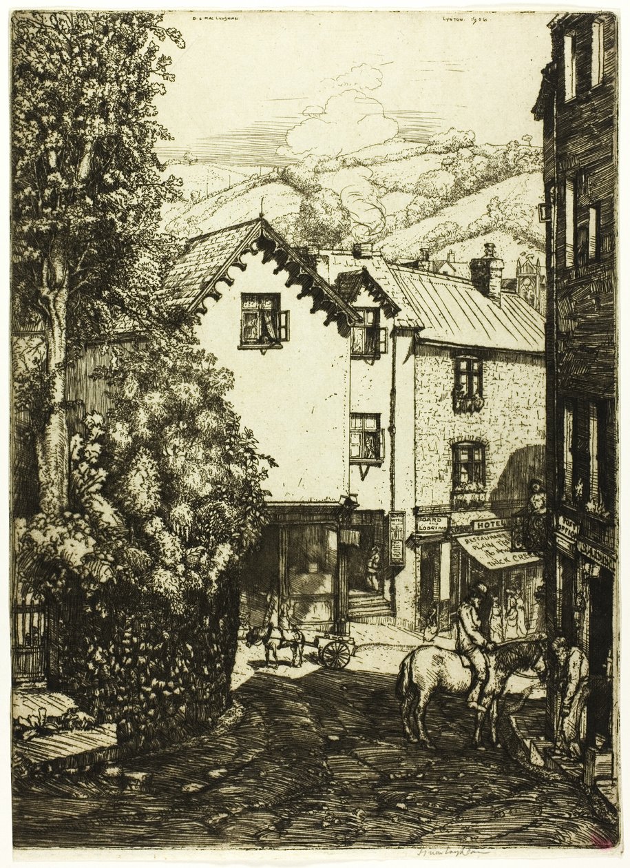 Lynton, Anglia alkotó: Donald Shaw MacLaughlan