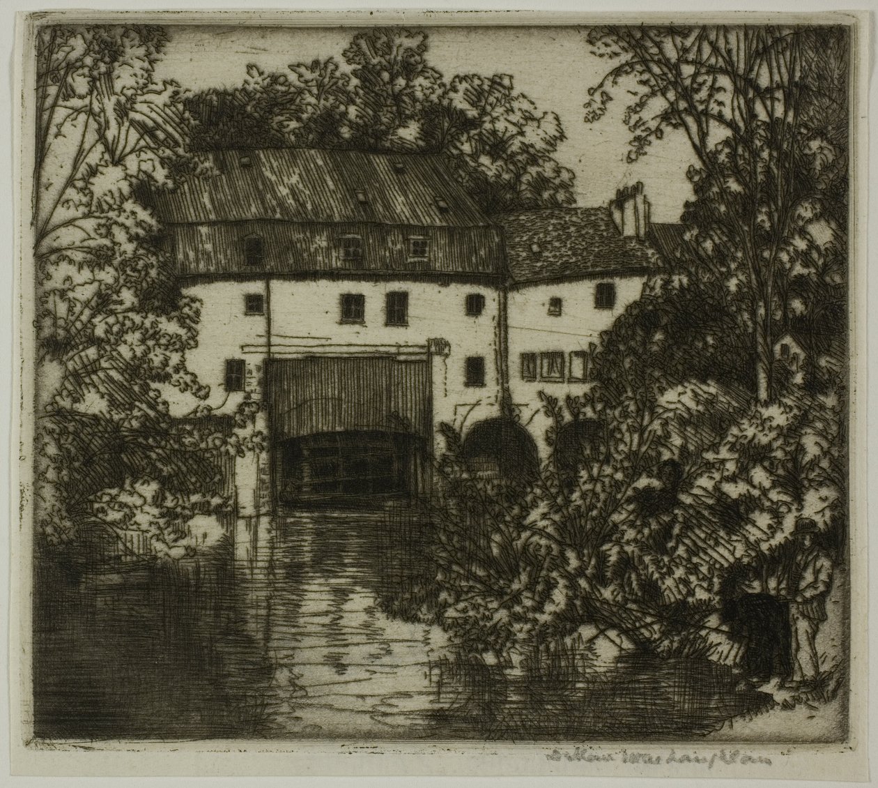 Moulin St. Maurice alkotó: Donald Shaw MacLaughlan