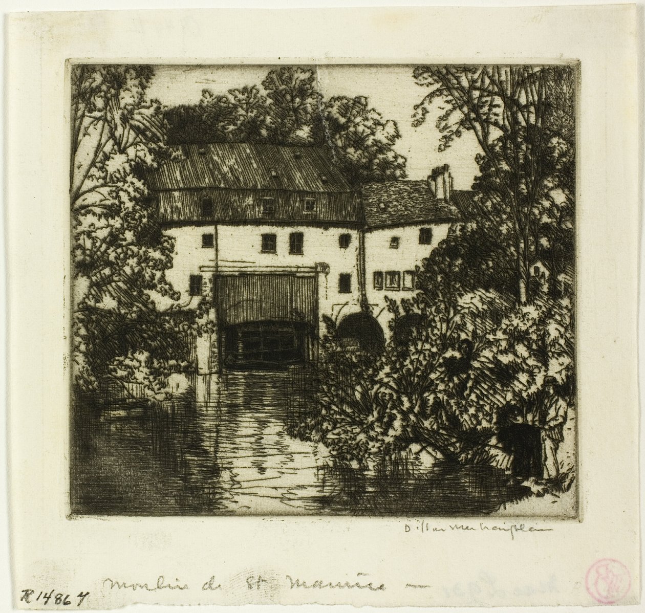 Moulin St. Maurice alkotó: Donald Shaw MacLaughlan