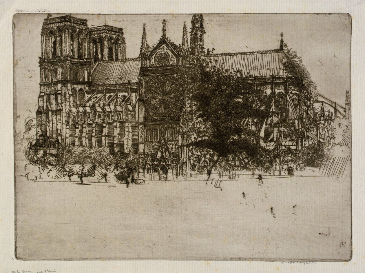 Notre-Dame de Paris alkotó: Donald Shaw MacLaughlan