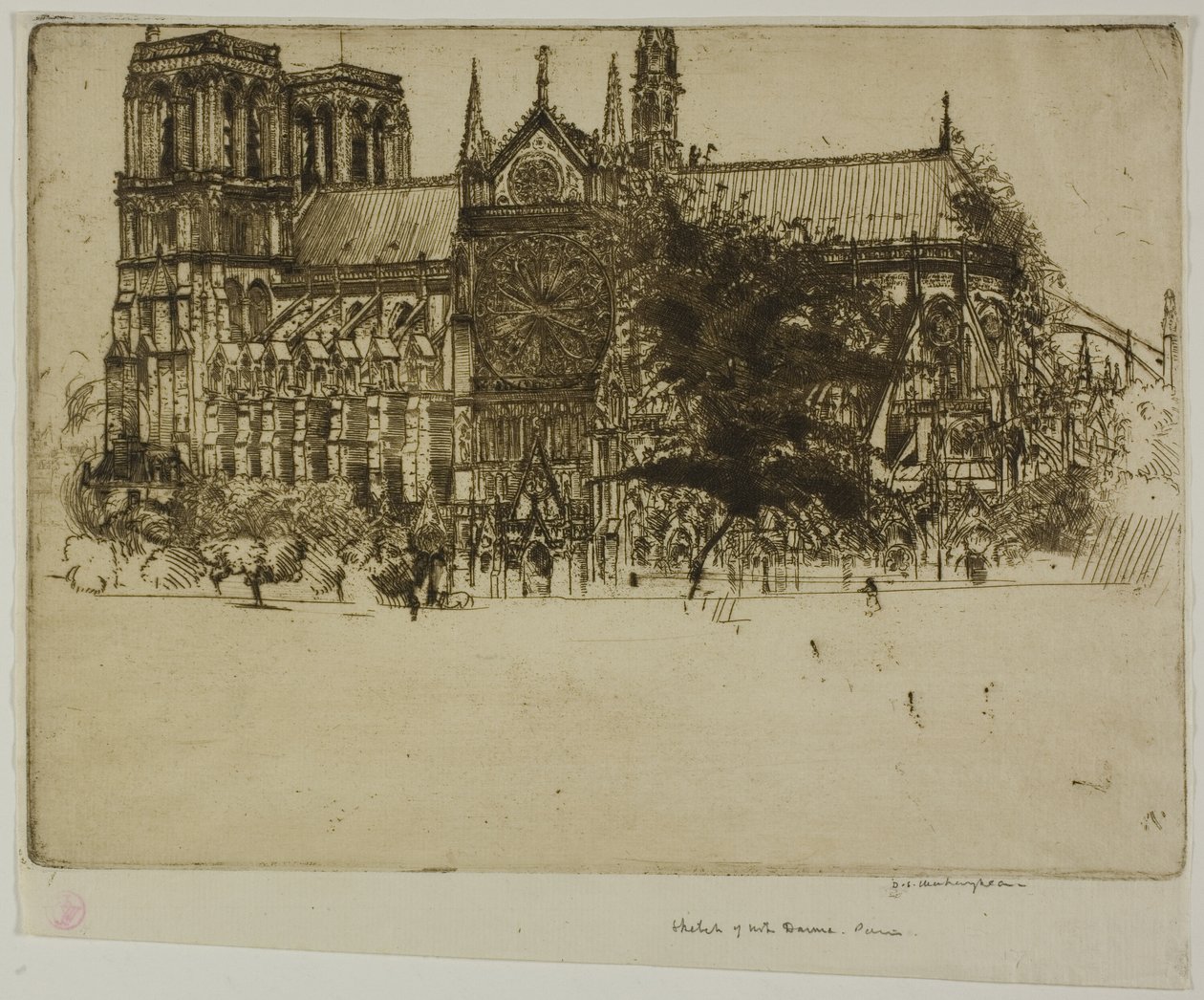 Notre-Dame, Párizs alkotó: Donald Shaw MacLaughlan