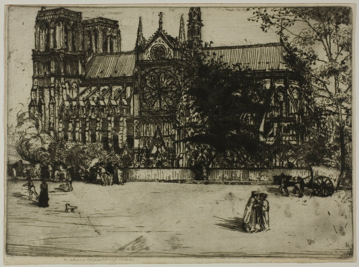 Notre-Dame, Párizs alkotó: Donald Shaw MacLaughlan