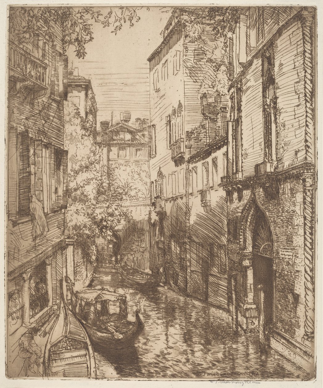 Rio delle Verona, Velence alkotó: Donald Shaw MacLaughlan