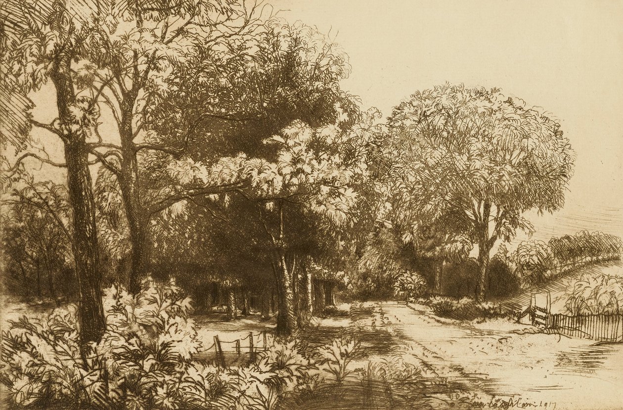 Roadway, Tennessee alkotó: Donald Shaw MacLaughlan