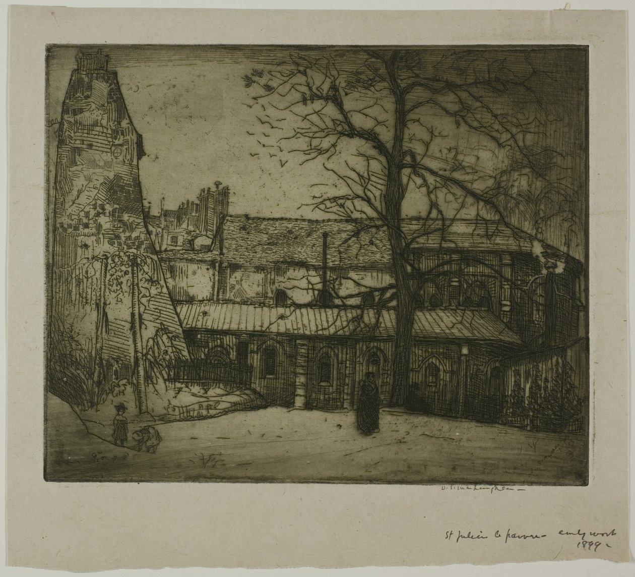 St. Julien-le-Pauvre alkotó: Donald Shaw MacLaughlan