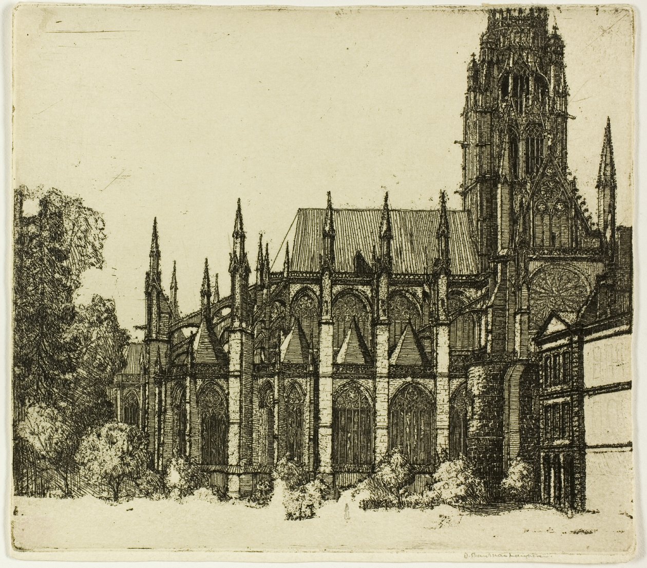 Utca. Ouen, Rouen alkotó: Donald Shaw MacLaughlan