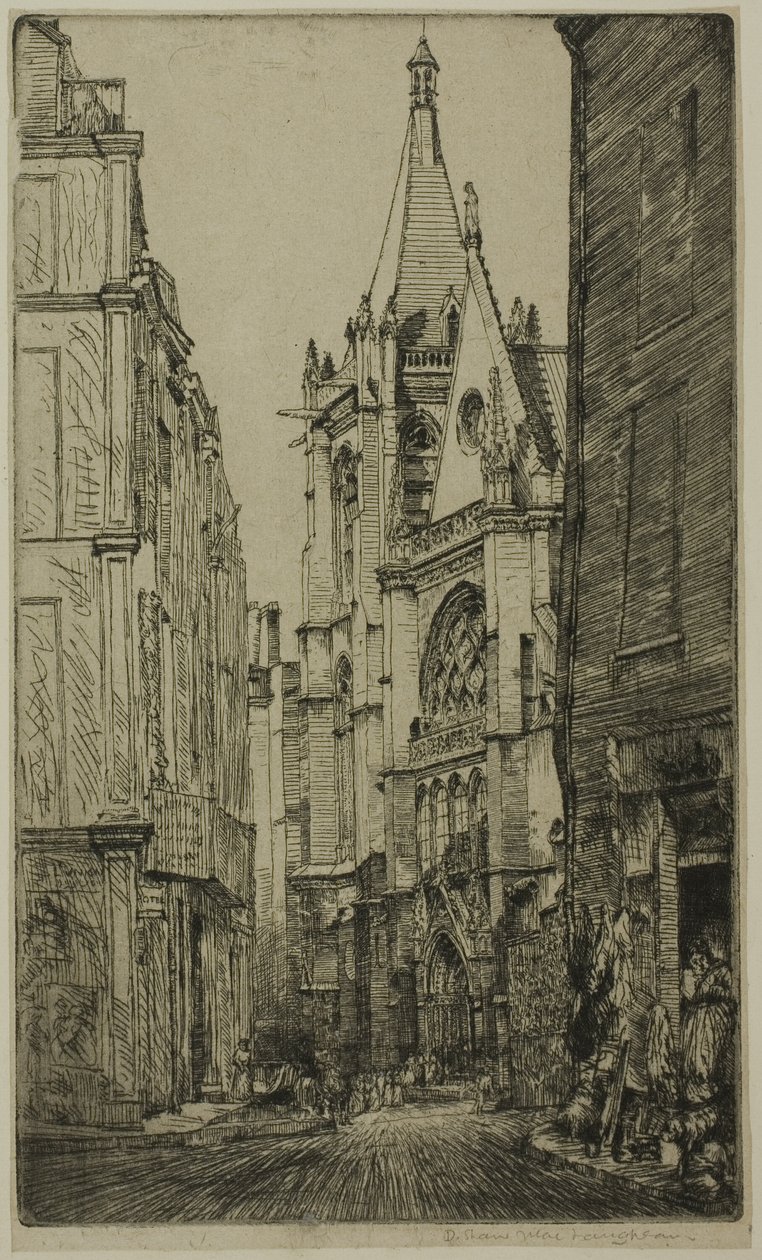 St. Severin, Párizs alkotó: Donald Shaw MacLaughlan