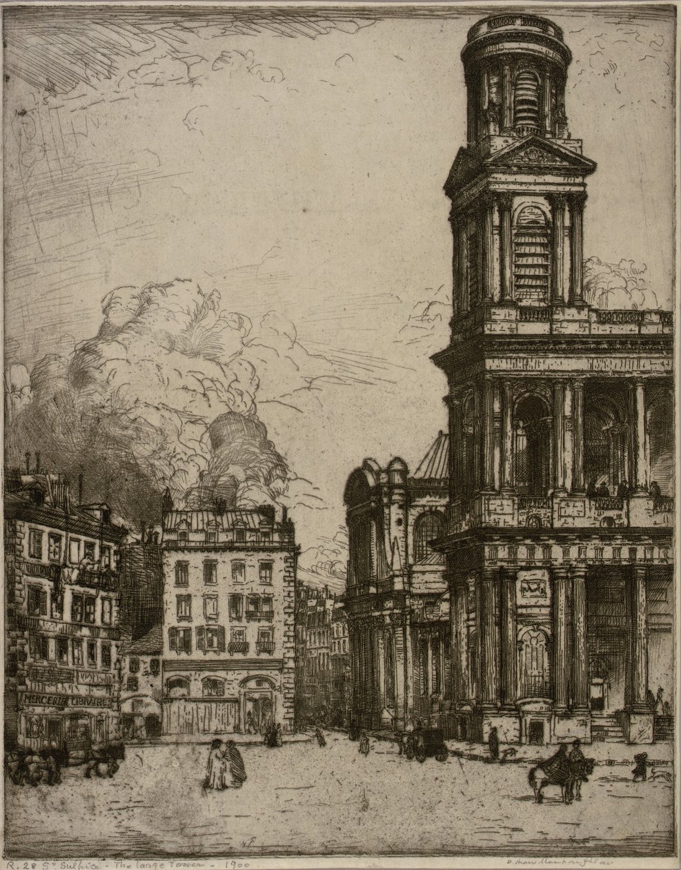 St. Sulpice Párizs, La Grande Tour alkotó: Donald Shaw MacLaughlan