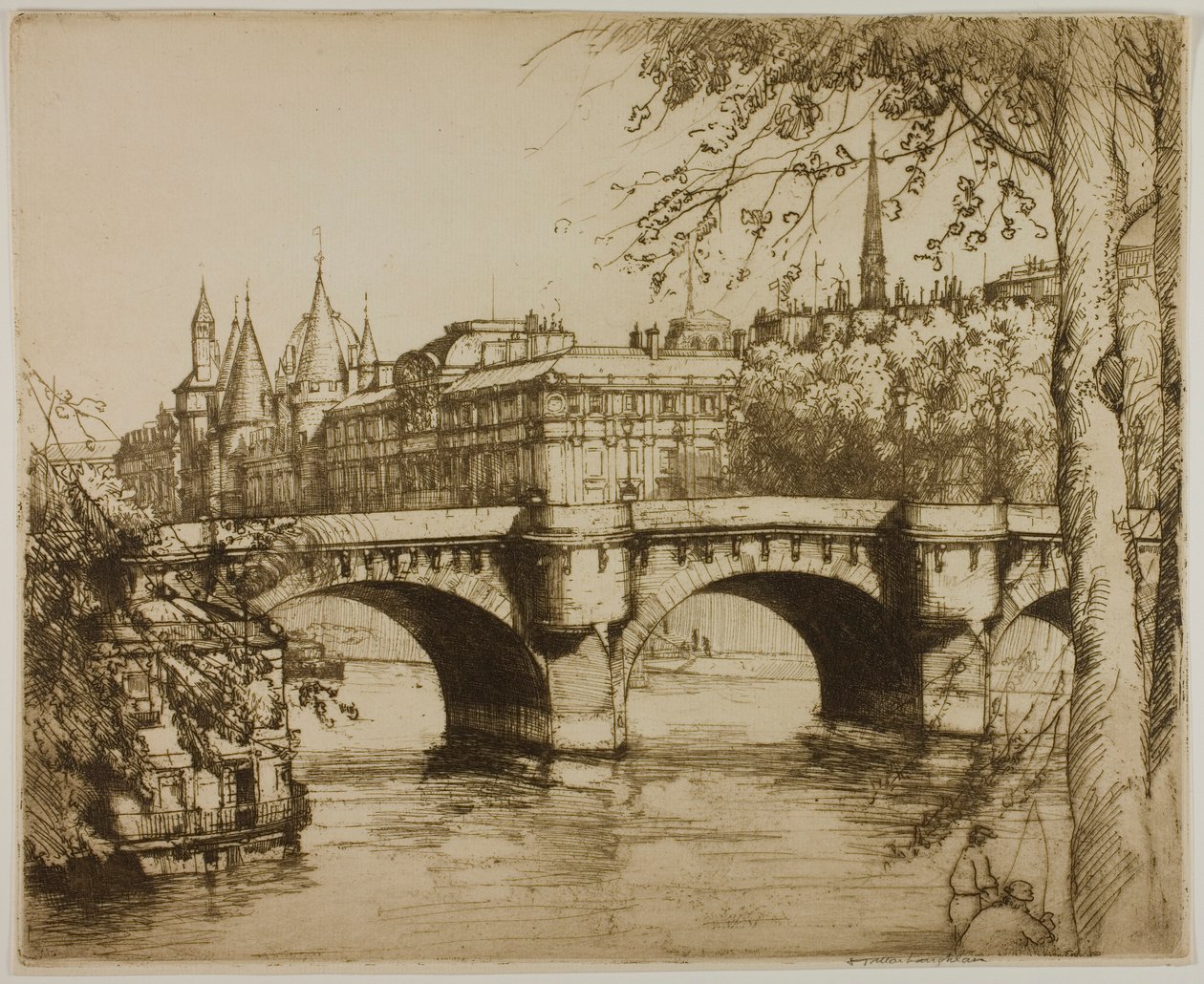 Conciergerie, Párizs alkotó: Donald Shaw MacLaughlan