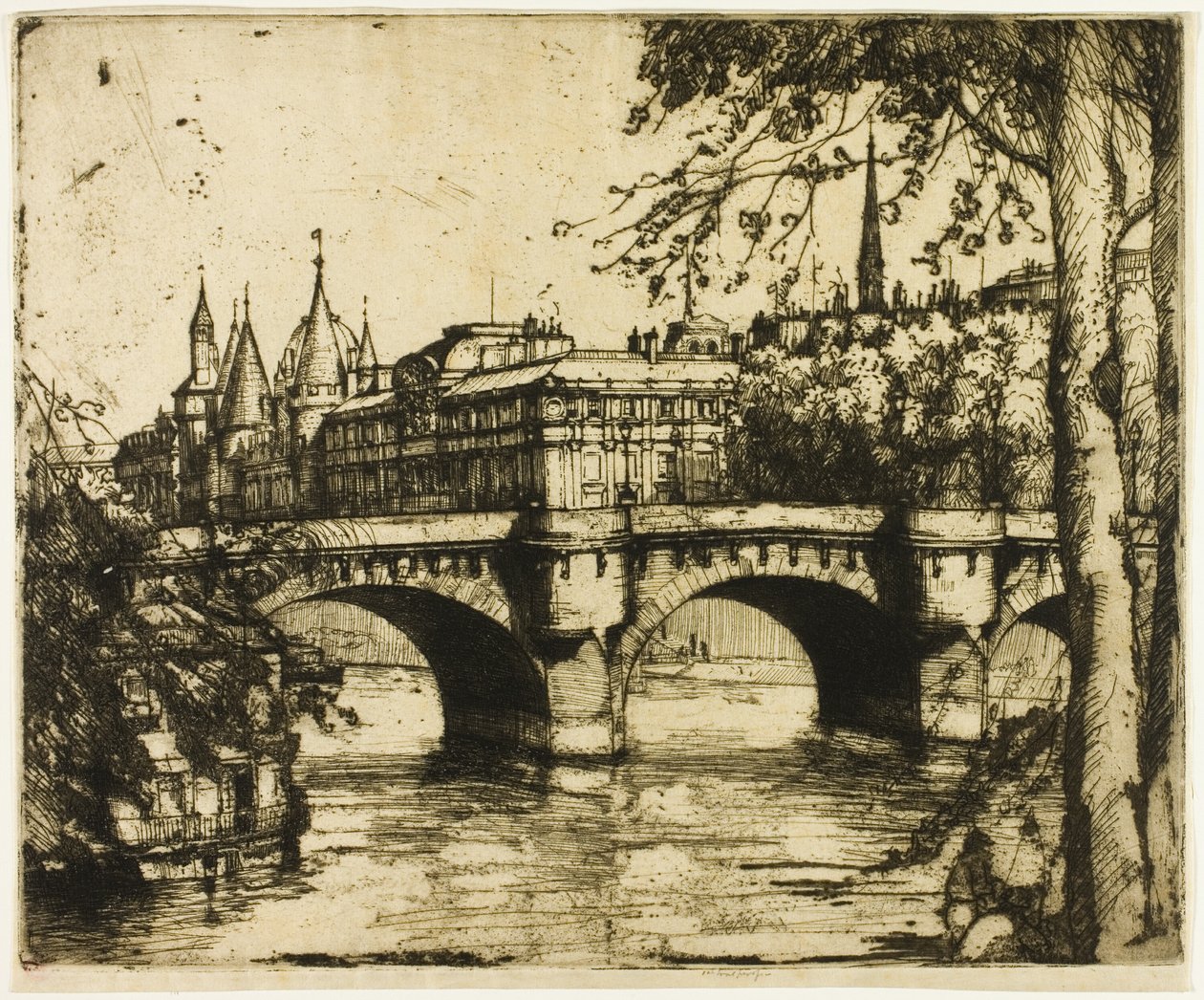 Conciergerie, Párizs alkotó: Donald Shaw MacLaughlan