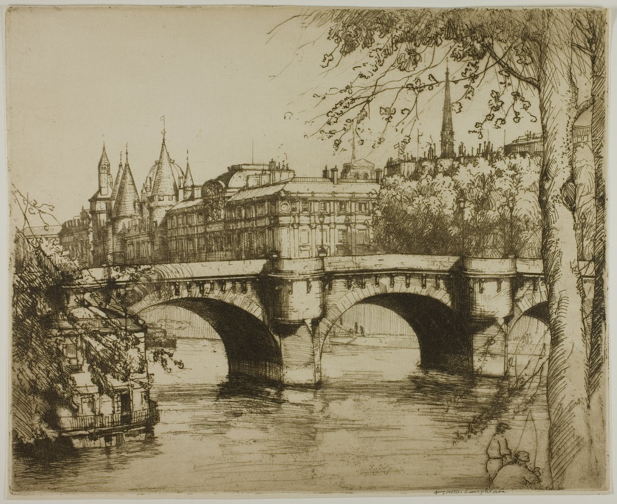 Conciergerie, Párizs alkotó: Donald Shaw MacLaughlan