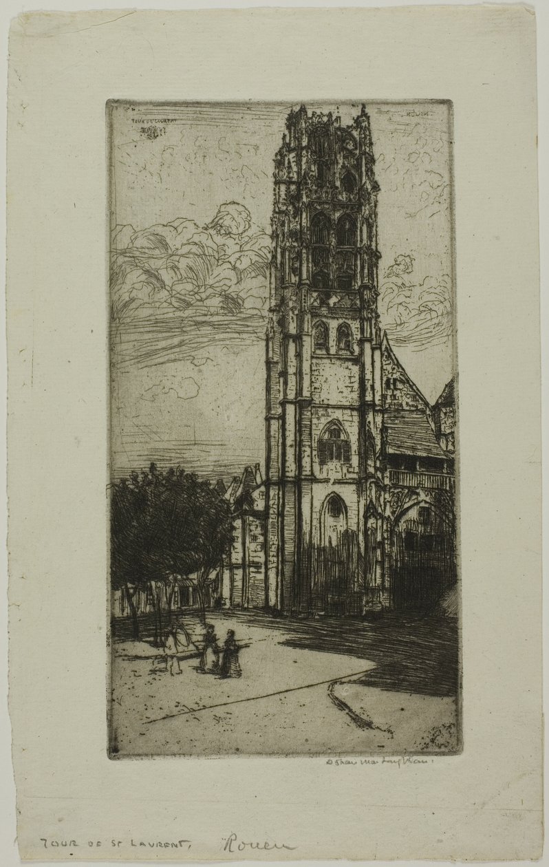 Tour St. Laurent, Rouen alkotó: Donald Shaw MacLaughlan