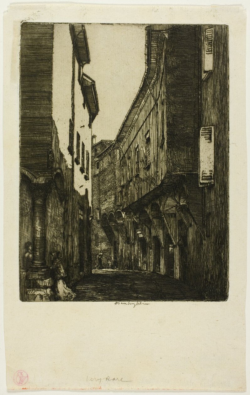 Via San Vitale, Bologna alkotó: Donald Shaw MacLaughlan