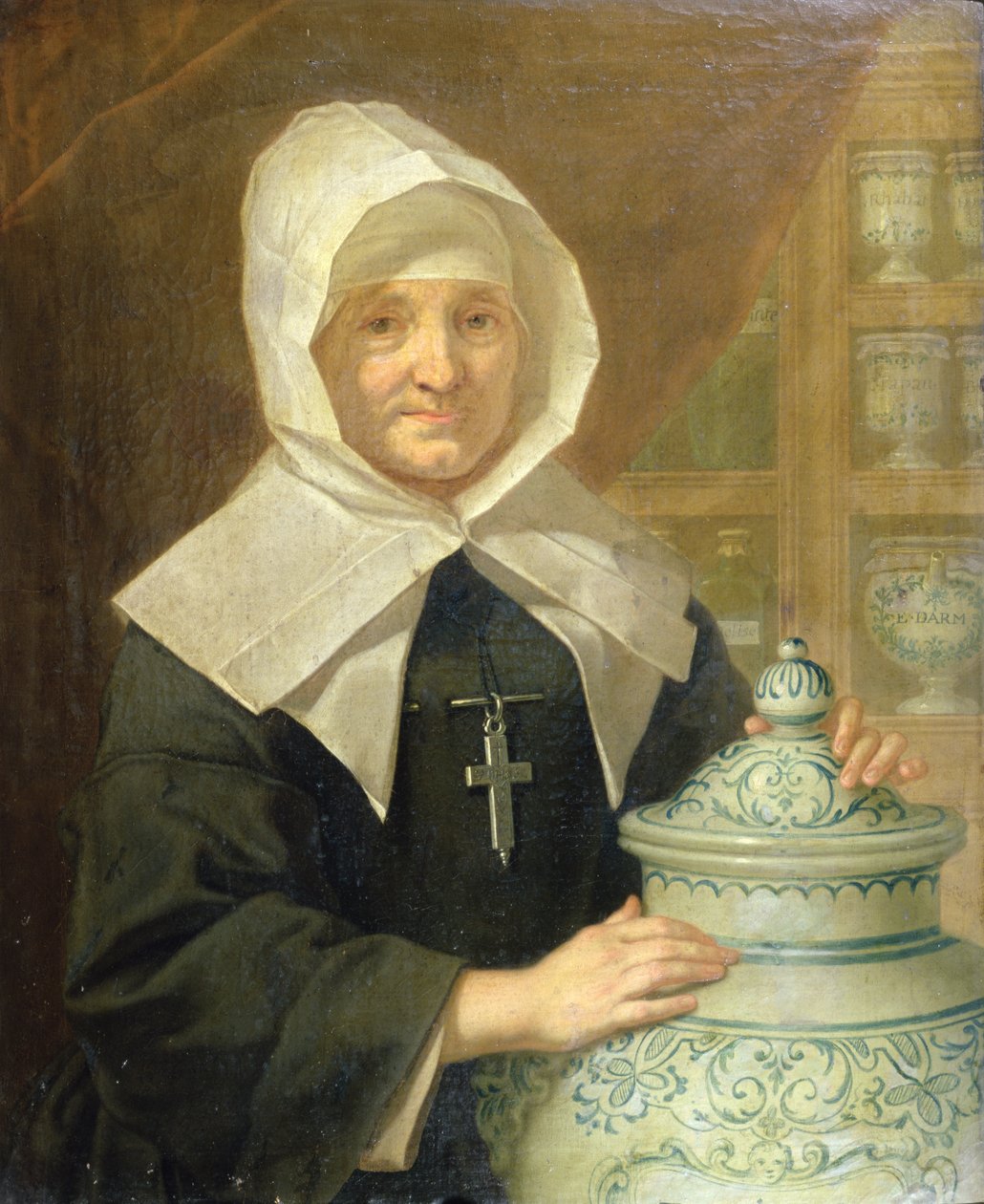 Claudine Pila nővér (megh. 1802) alkotó: Donat Nonotte