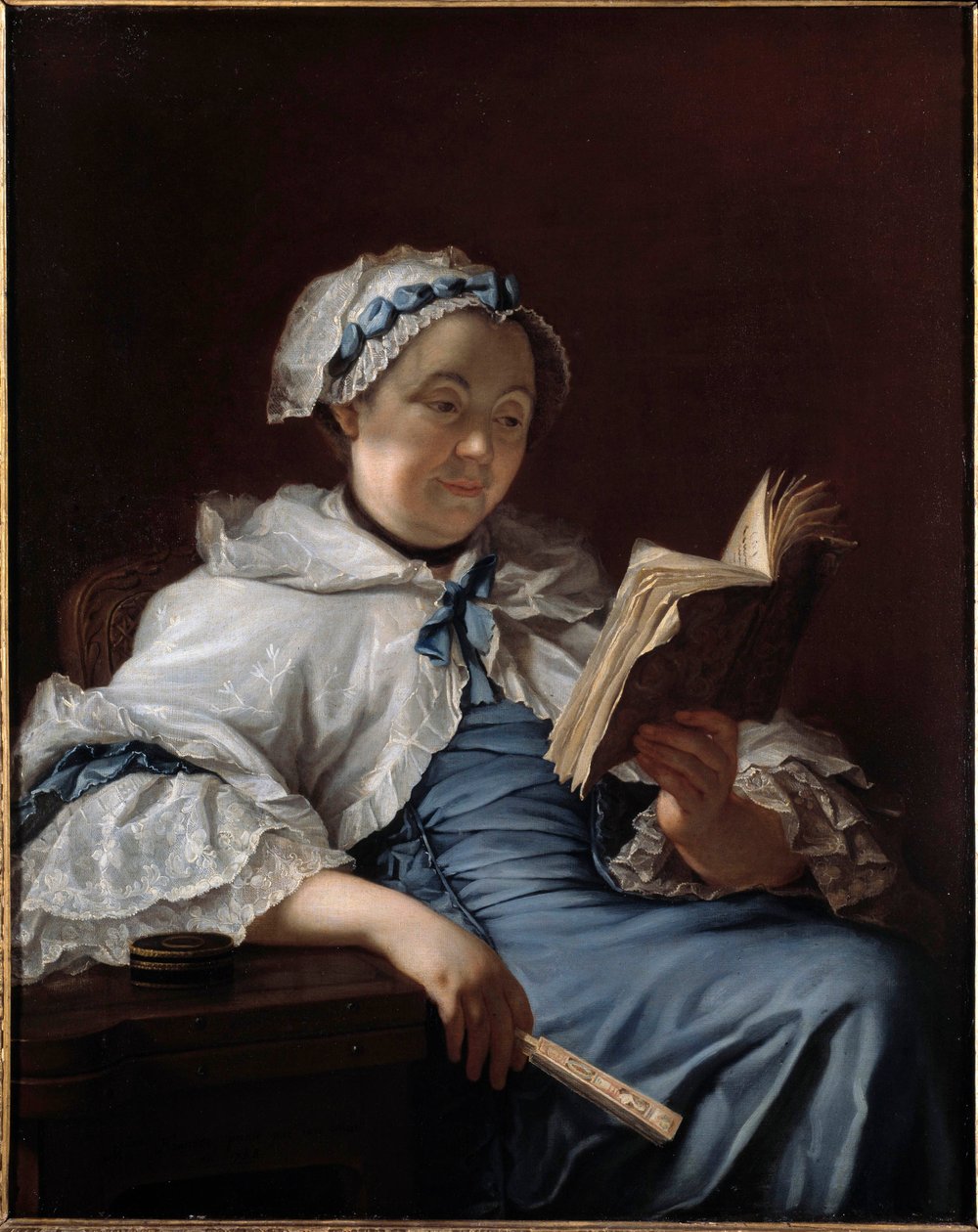 Madame Nonotte portréja Donat Nonotte (1708-1785) festménye, 1758 Besancon. Szépművészeti Múzeum alkotó: Donat Nonotte