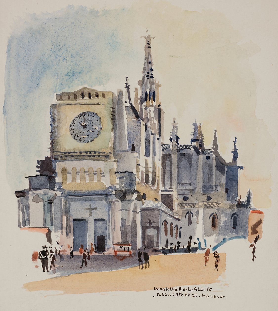 Katedrális tér, Manacor alkotó: Donatella Merlo