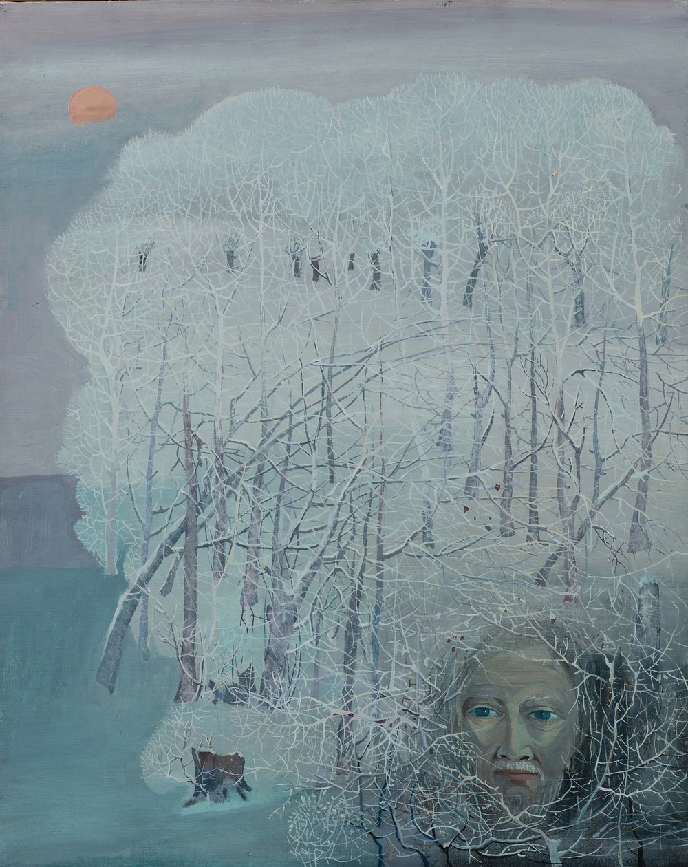 Mr Galaverna (Rime Ice), Apám, 1968 körül (olaj, vászon) alkotó: Donatella Merlo