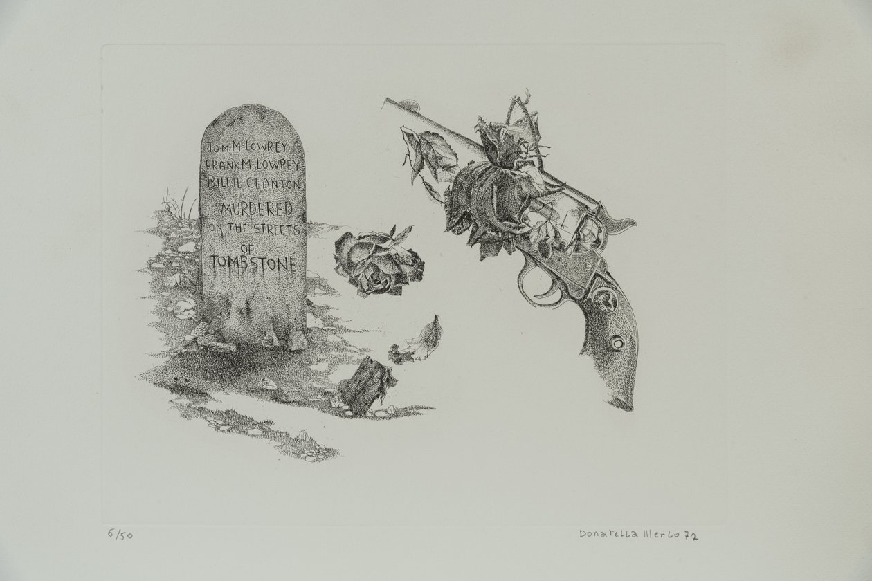 Gyilkosság Tombstone utcáin alkotó: Donatella Merlo