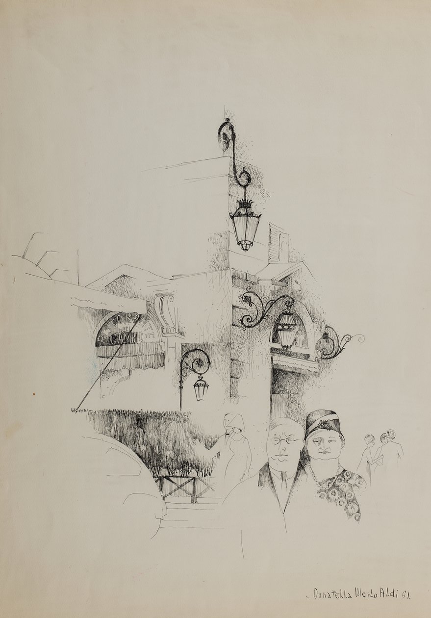 Változás étterem alkotó: Donatella Merlo
