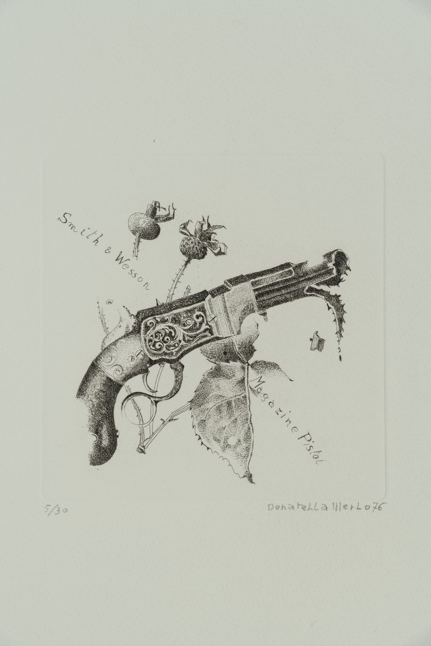 Smith and Wesson táras pisztoly alkotó: Donatella Merlo