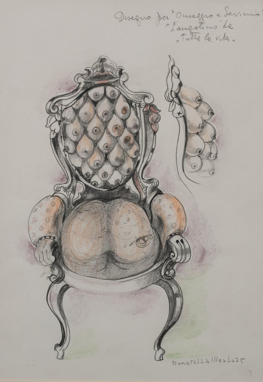 Tisztelet Savinionak, A sarok alkotó: Donatella Merlo
