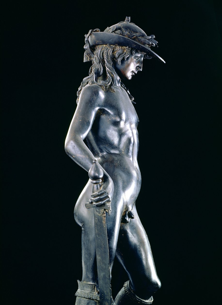 David, 1440 körül (bronz) (lásd még: 31543 és 85209) alkotó: Donatello