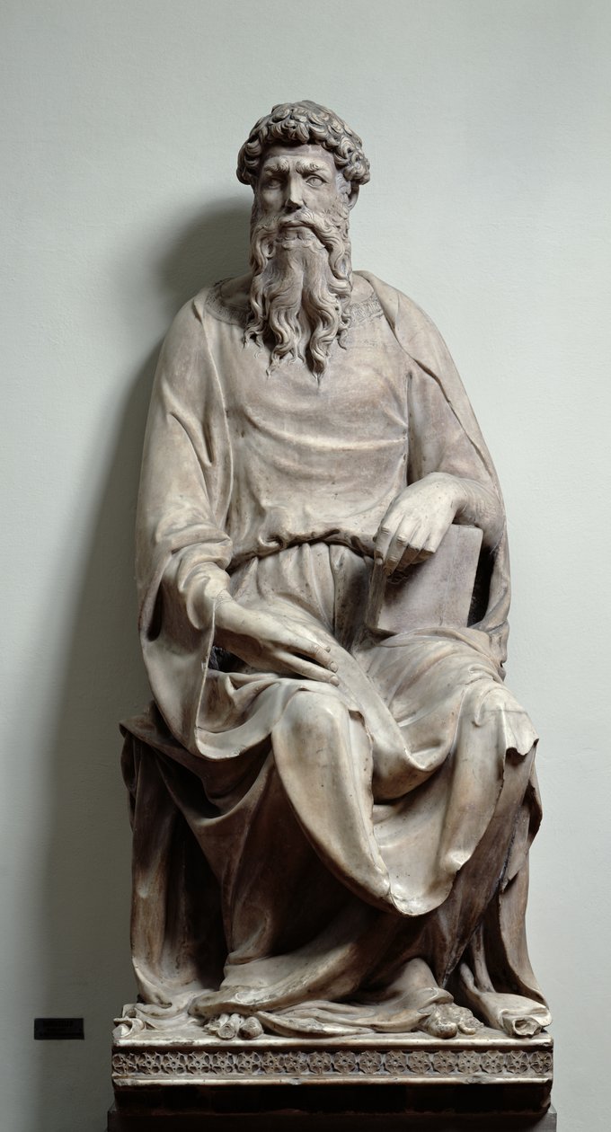 Szent János evangélista (márvány) alkotó: Donatello