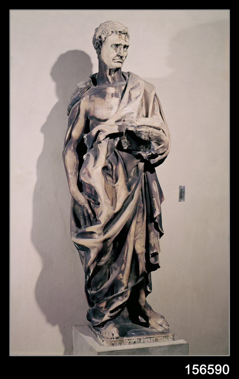 Jeremiás próféta, 1423-27 alkotó: Donatello