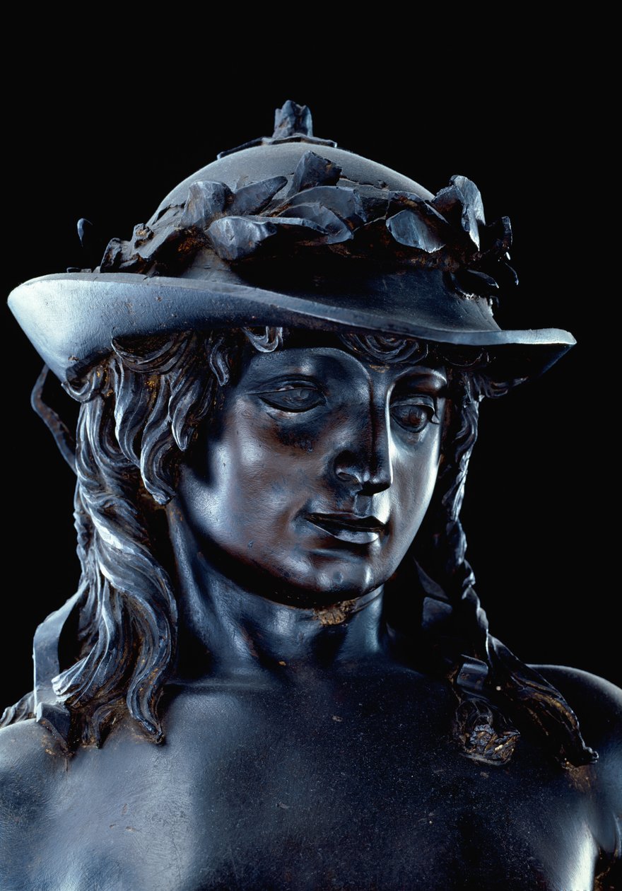 David, fejrészlet, 1440 körül (bronz) (lásd még 11969-70) alkotó: Donatello
