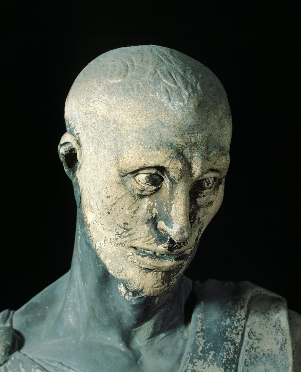 Donatello Habakuk (kb. 1386-1466), márványszobor, részlet alkotó: Donatello
