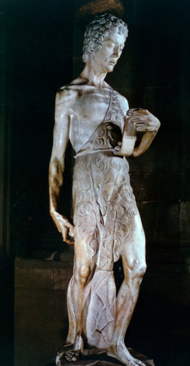 Keresztelő Szent János, 1420-1460 alkotó: Donatello