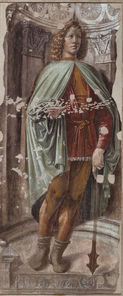 Buzogányos ember Buzogányos ember, kb. 1487-1488 alkotó: Donato Bramante
