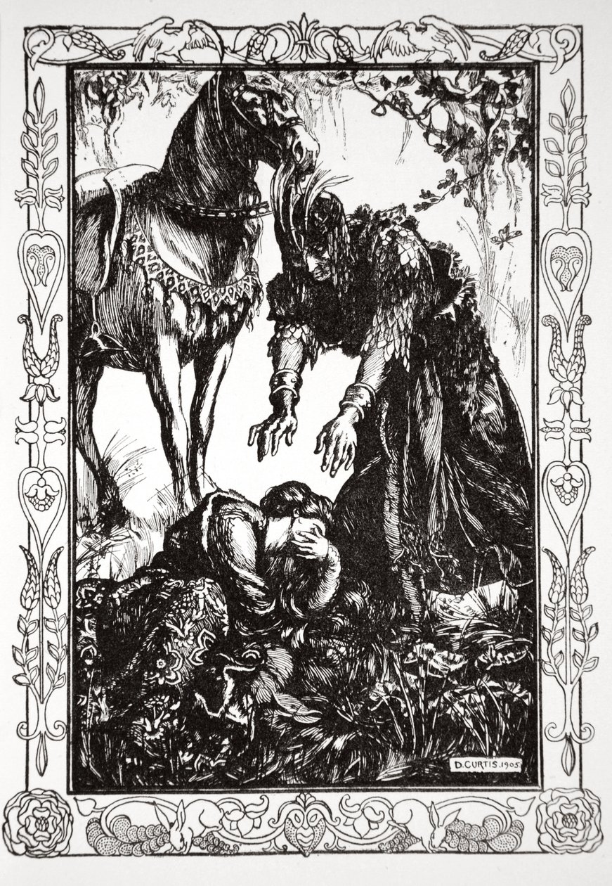 „Pálamidok jelentek meg előtte”, 1905. alkotó: Dora Curtis